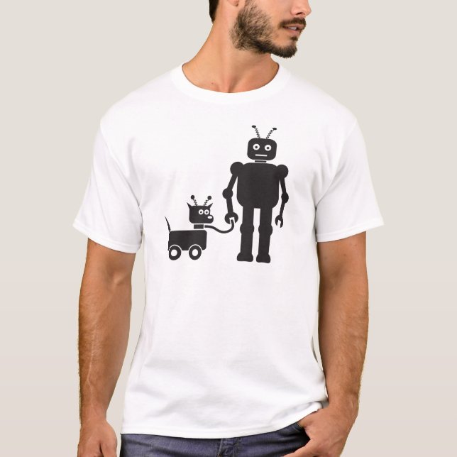 Camiseta Ropa del Bot del perro (Anverso)