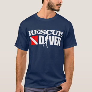 Camiseta Ropa del buceador 2 del rescate