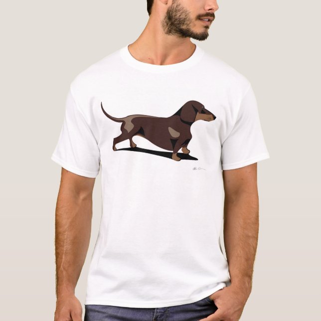 Camiseta Ropa del Dachshund de Dachsmania (Anverso)