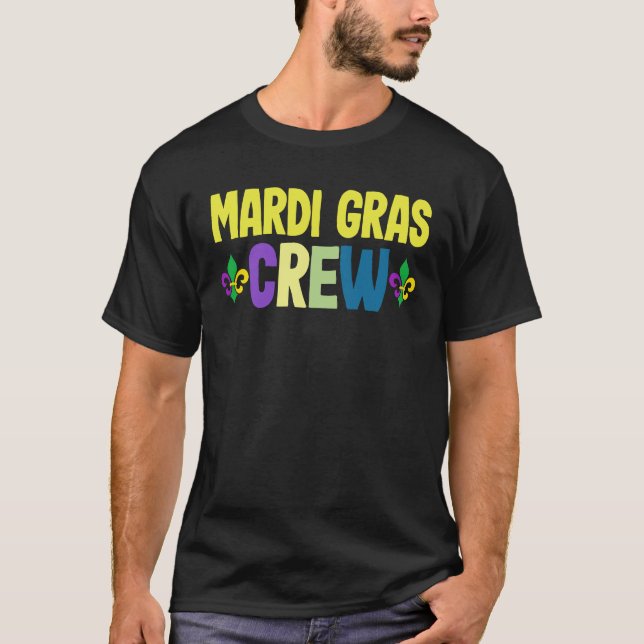Camiseta Ropa del desfile de New Orleans única de la tripul (Anverso)