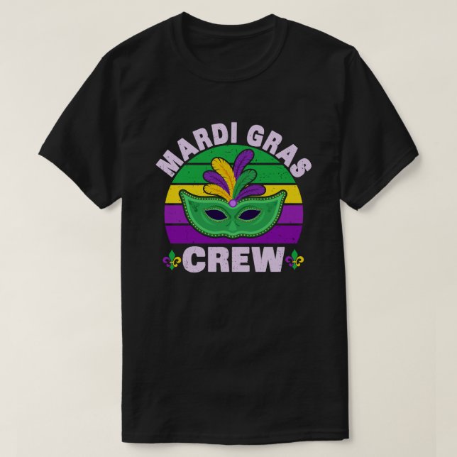 Camiseta Ropa del desfile de New Orleans única de la tripul (Diseño del anverso)