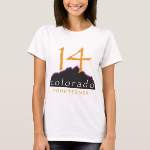 Camiseta ropa del desgaste 14er