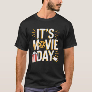Camiseta Ropa del Día de la Película para Cinéfilos de Cine