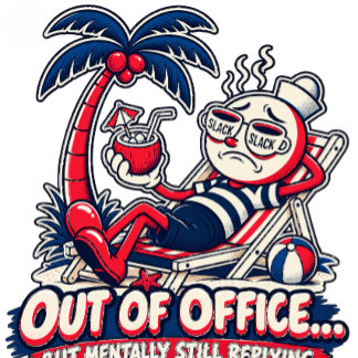 Camiseta Ropa del Día del Trabajo - Fuera de la Oficina Men