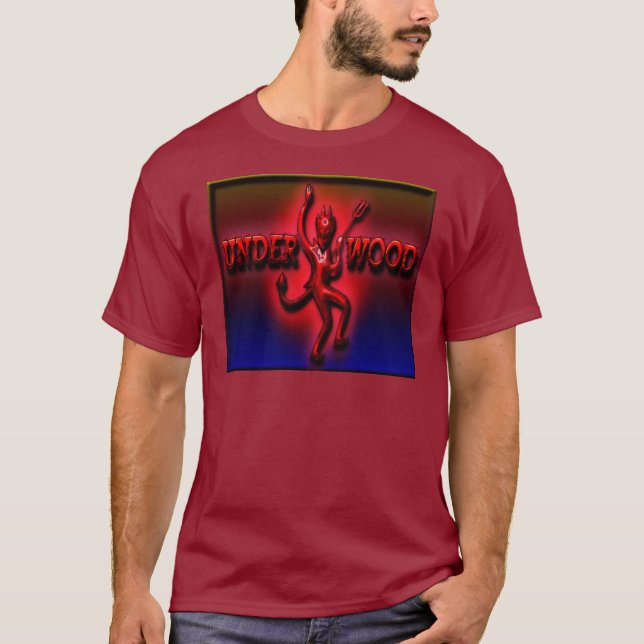 Camiseta Ropa del diablo rojo II del jamón del sotobosque (Anverso)