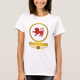 Camiseta Ropa del emblema de Tasmania