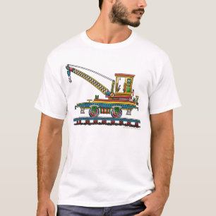 Camiseta Ropa del ferrocarril del coche del mantenimiento