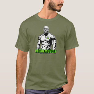 Camiseta Ropa del músculo del vegano