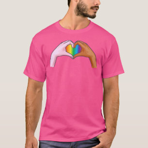Camiseta Ropa del Orgullo Gay Bandera Arcoiris LGBT Tee Hea