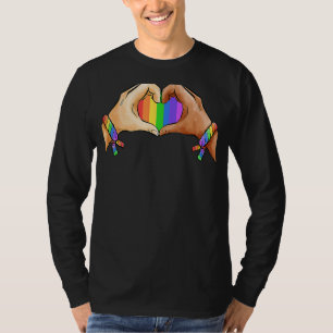 Camiseta Ropa Del Orgullo Gay Lgbt Bandera Arcoiris Unidad