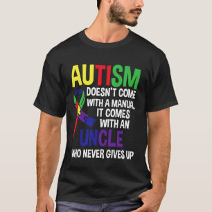 Camiseta Ropa del Tío del Autismo - Diseño de Tíos Increíbl