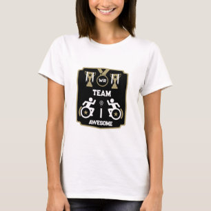Camiseta Ropa deportiva de baloncesto en silla de ruedas