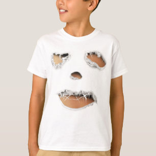 Camiseta Ropa desgarrada de Halloween Zombie