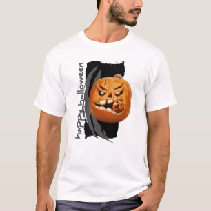 Camiseta Ropa desgarrada de Halloween Zombie