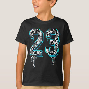 Camiseta Ropa divertida de baloncesto Camuflaje Gamma Combi
