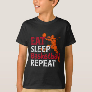 Camiseta Ropa Divertida Sketll Comer Dormir Sketll Repetir