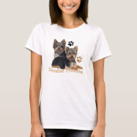 Ropa doble del problema de Yorkshire Terrier
