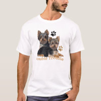 Ropa doble del problema de Yorkshire Terrier