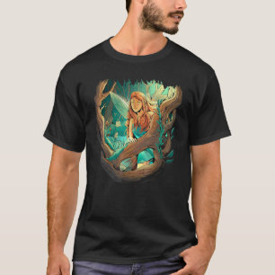 Camiseta Ropa estética de bosque de hadas para mujeres Fair