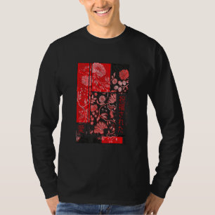 Camiseta Ropa estética floral Ropa suave Grunge Gótico