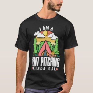 Camiseta Ropa fuera del campamento de Chicas de Tiendas de 