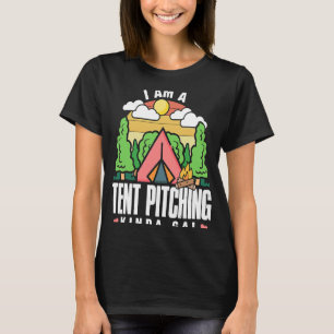Camiseta Ropa fuera del campamento de Chicas de Tiendas de 