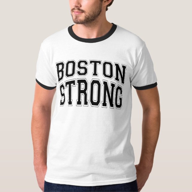 Camiseta Ropa fuerte de Boston (Anverso)