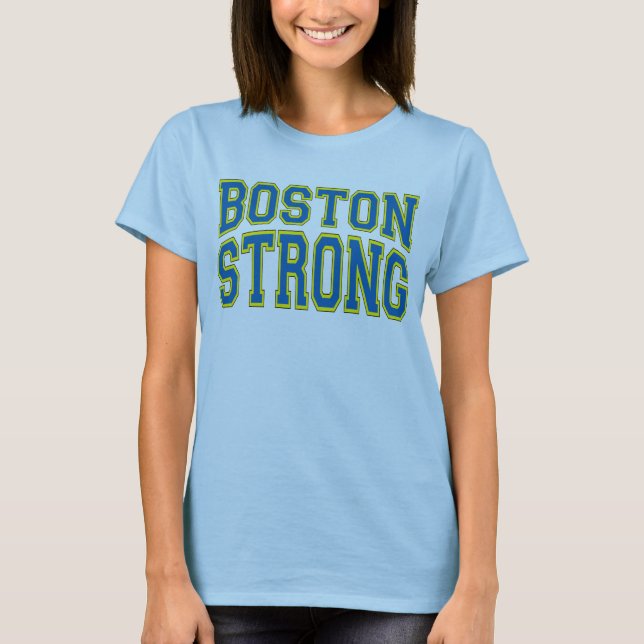 Camiseta Ropa fuerte de Boston (Anverso)