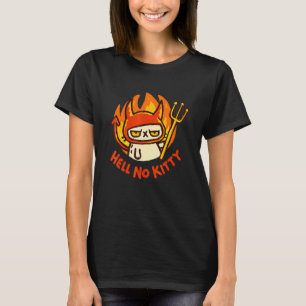 Camiseta Ropa Gótica Infierno No Gatito Alternativo Grunge