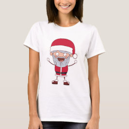 Camiseta Ropa graciosa de nombres de costumbre de Santa