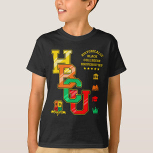 Camiseta Ropa HBCU Universidades y Colegios Históricamente 