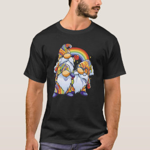 Camiseta Ropa hippie para las mujeres gnomos hippie de 70 a