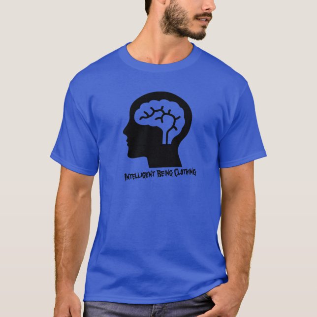 Camiseta Ropa inteligente - Cerebro humano (Anverso)