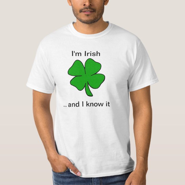 Camiseta Ropa irlandesa (Anverso)