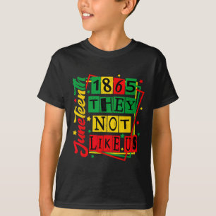 Camiseta Ropa Juneteenth 1865 Orgullo Negro Historia Blm