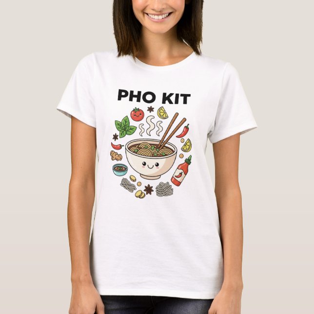 Camiseta Ropa Kit Oficial de Pho Kit Oficial de Pho (Anverso)