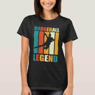 Camiseta Ropa Leyenda de Dodgeball Jugador de Dodge Ball