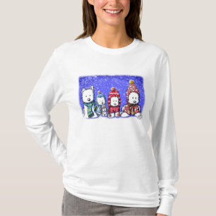 Camiseta Ropa ligera de Westies del invierno