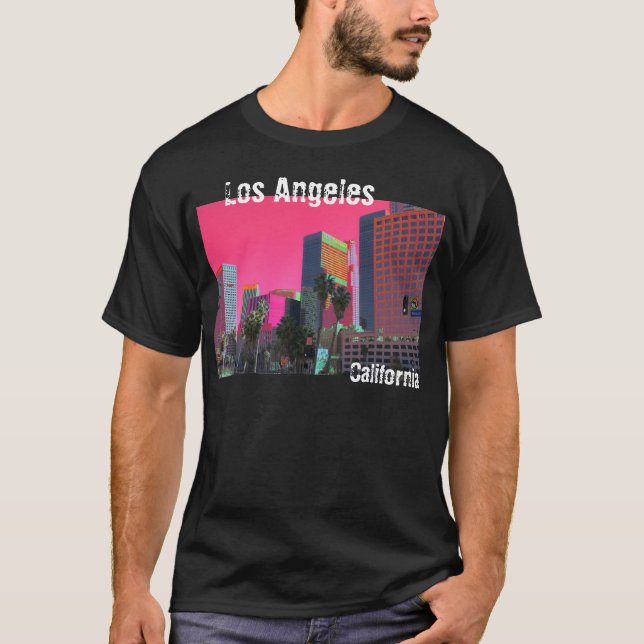 Camiseta Ropa Los Ángeles, California del turismo (Anverso)