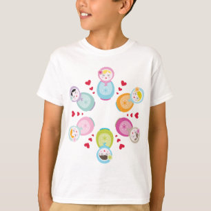 Camiseta ROPA :: muñecas babushka - mandala