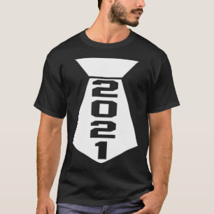 Camiseta Ropa Necktie 2021 para hombres New Years Da