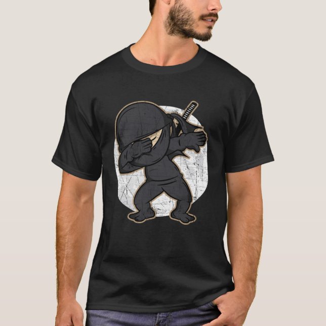 Camiseta Ropa Ninja de Dabbing (Anverso)