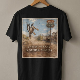 Camiseta Ropa occidental de Route 66 Oatman Arizona