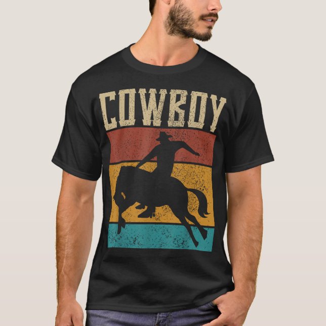 Camiseta Ropa occidental para hombres de Nashville (Anverso)
