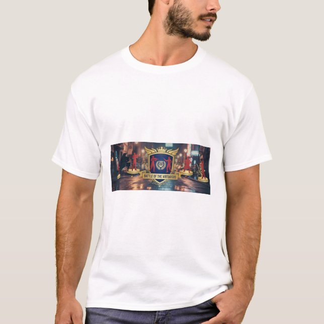 Camiseta Ropa Oficial de la Batalla de los Virtuosos (Anverso)