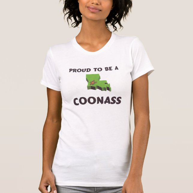 Camiseta Ropa orgullosa de CoonAss (Anverso)
