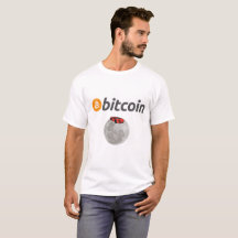 Ropa para hombre de las Camisetas-Bitcoin de