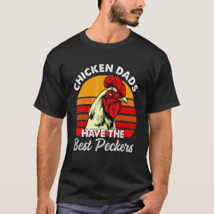 Camiseta Ropa para Papás de Pollos con los Mejores Picos
