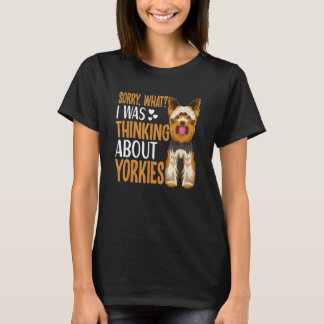 Camiseta Ropa para perros Yorkie para dueños de Yorkshire T