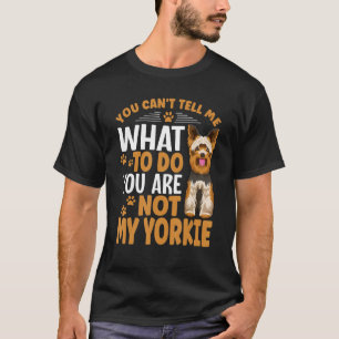 Camiseta Ropa para perros Yorkie para dueños de Yorkshire T
